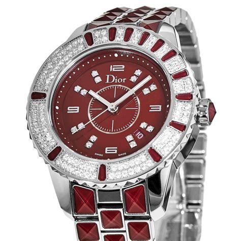 dior red watch|dior watches price list.